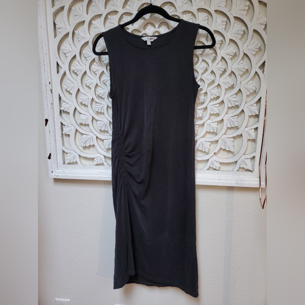 Ripe Ruched Loretta Black Dress Maternity Dress Rent The Runway Size Small - Picture 3 of 10
